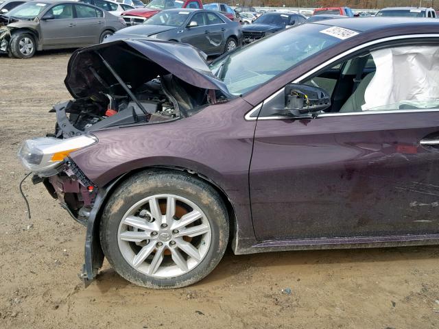 4T1BK1EB9EU088948 - 2014 TOYOTA AVALON BAS PURPLE photo 9