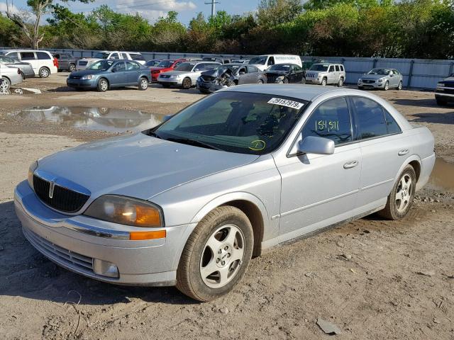 1LNHM87A6YY760916 - 2000 LINCOLN LS SILVER photo 2