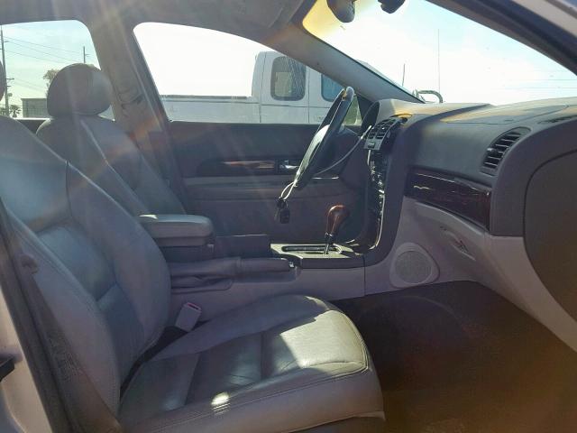 1LNHM87A6YY760916 - 2000 LINCOLN LS SILVER photo 5