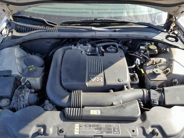 1LNHM87A6YY760916 - 2000 LINCOLN LS SILVER photo 7