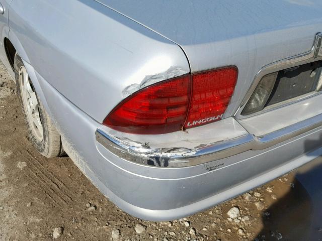 1LNHM87A6YY760916 - 2000 LINCOLN LS SILVER photo 9