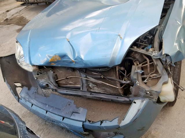 1HGEJ6628YL036237 - 2000 HONDA CIVIC DX BLUE photo 7