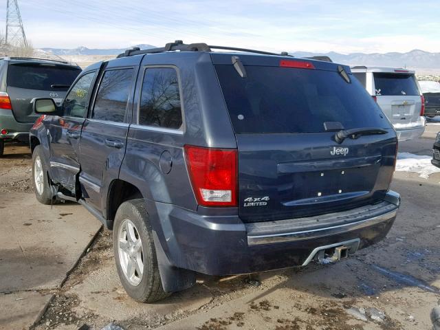 1J8HR58P07C580701 - 2007 JEEP GRAND CHER BLUE photo 3