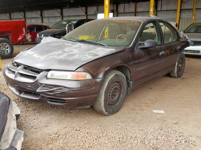 1B3EJ46X8VN540853 - 1997 DODGE STRATUS BROWN photo 2