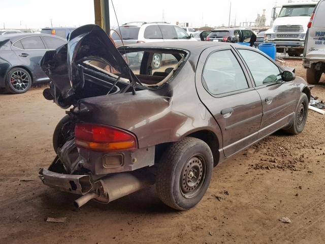 1B3EJ46X8VN540853 - 1997 DODGE STRATUS BROWN photo 4