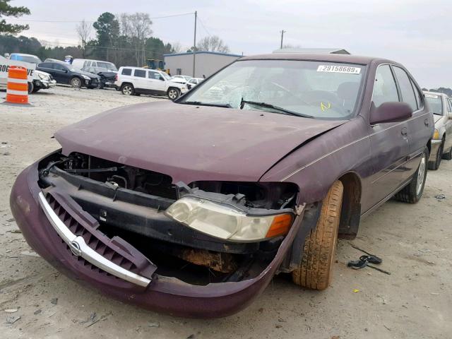 1N4DL01A4YC135353 - 2000 NISSAN ALTIMA XE PURPLE photo 2