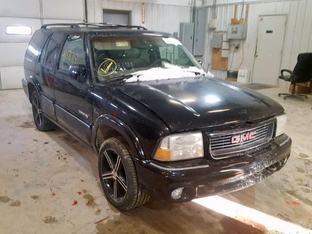 1GKDT13W7X2950583 - 1999 GMC JIMMY BLACK photo 1