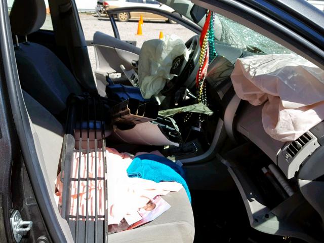 2T1BU4EE7CC872372 - 2012 TOYOTA COROLLA BA GRAY photo 5