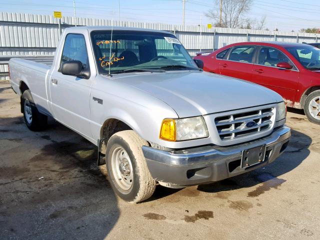 1FTYR10U23PA07738 - 2003 FORD RANGER SILVER photo 1