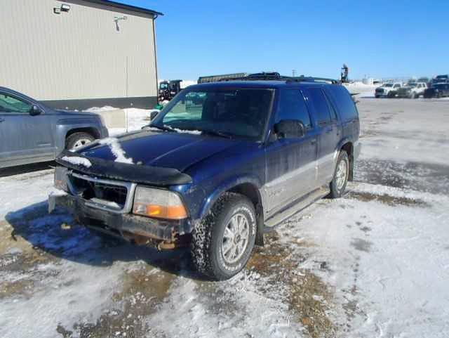 1GKDT13W7X2561295 - 1999 GMC JIMMY BLUE photo 2