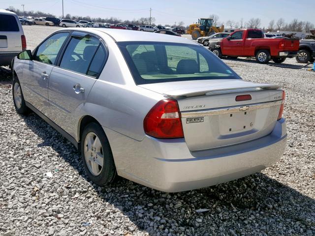 1G1ZT52875F259242 - 2005 CHEVROLET MALIBU LS SILVER photo 3