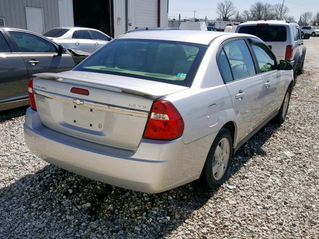 1G1ZT52875F259242 - 2005 CHEVROLET MALIBU LS SILVER photo 4