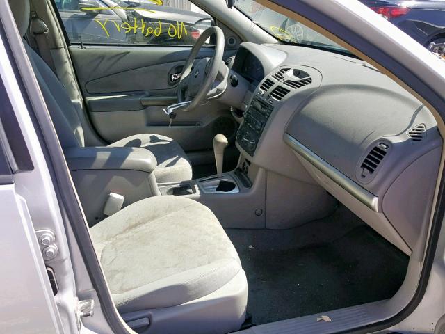 1G1ZT52875F259242 - 2005 CHEVROLET MALIBU LS SILVER photo 5