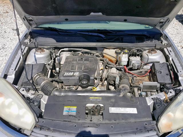 1G1ZT52875F259242 - 2005 CHEVROLET MALIBU LS SILVER photo 7