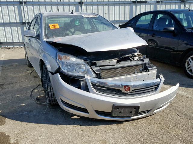 1G8ZV57B99F163943 - 2009 SATURN AURA XR SILVER photo 1