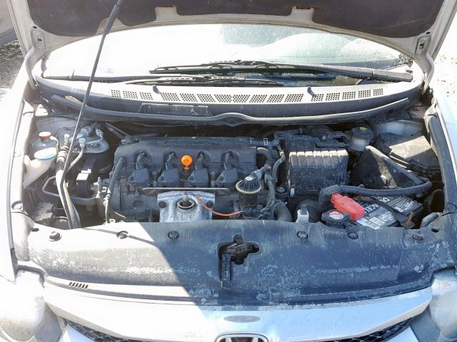 2HGFA16949H356495 - 2009 HONDA CIVIC EXL GRAY photo 7