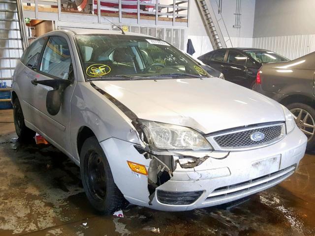 1FAHP31N17W347666 - 2007 FORD FOCUS ZX3 WHITE photo 1