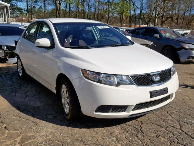 KNAFU4A24A5820864 - 2010 KIA FORTE EX WHITE photo 1