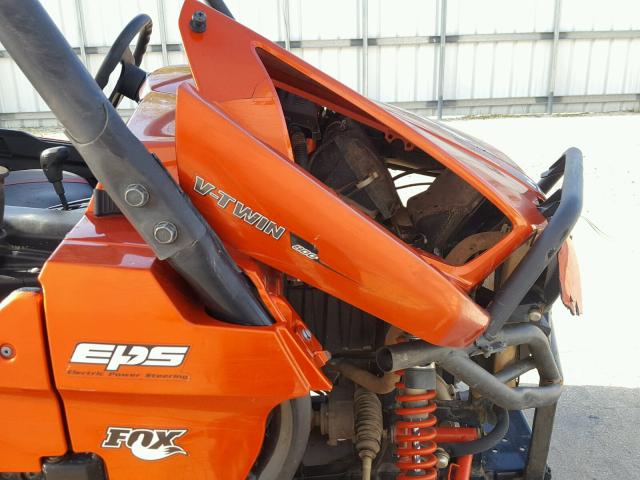 JKBRTCC19EB501930 - 2014 KAWASAKI KRT800 C ORANGE photo 16