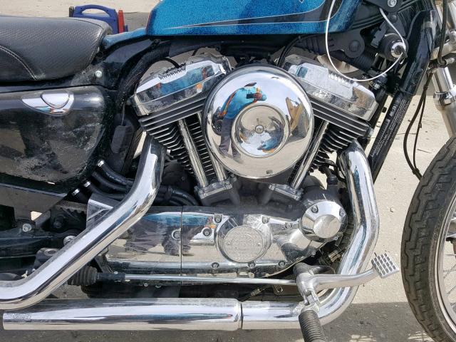 1HD1LF31XFC439456 - 2015 HARLEY-DAVIDSON XL1200 V BLUE photo 7