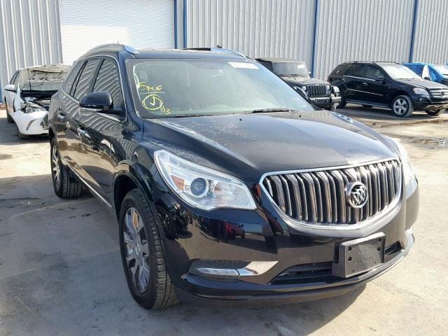 5GAKRBKD3HJ168250 - 2017 BUICK ENCLAVE BLACK photo 1