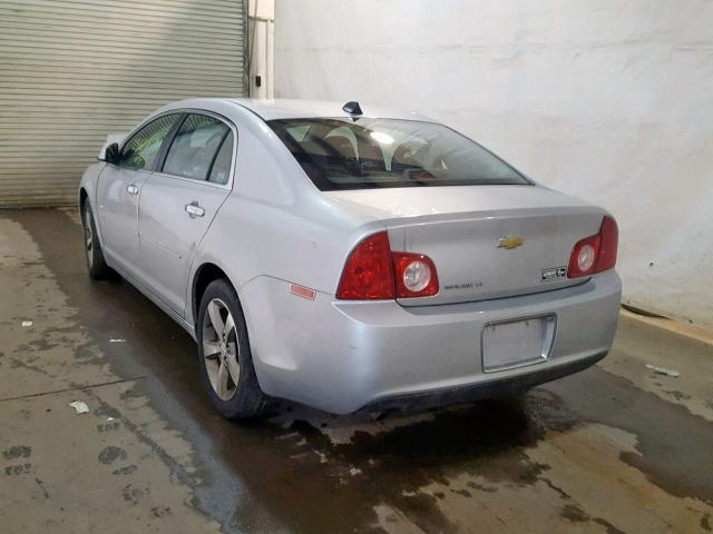 1G1ZC5EU7CF363848 - 2012 CHEVROLET MALIBU 1LT 银色 照片 3