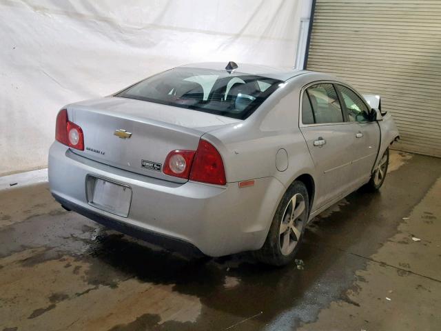 1G1ZC5EU7CF363848 - 2012 CHEVROLET MALIBU 1LT 银色 照片 4