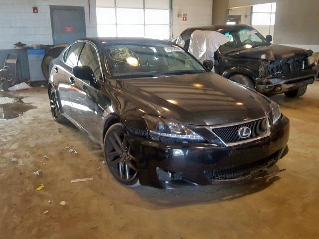 JTHBK262775050834 - 2007 LEXUS IS 250 BLACK photo 1