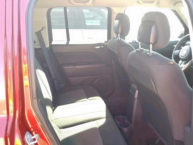 1C4NJPBA8FD349703 - 2015 JEEP PATRIOT SP RED photo 6