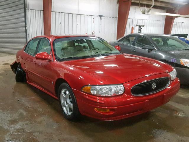 1G4HR54K34U148431 - 2004 BUICK LESABRE LI BURGUNDY photo 1