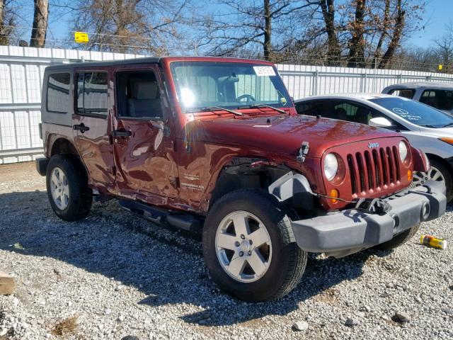 1J4GA59157L211234 - 2007 JEEP WRANGLER S მუქწითელი ფოტო 1