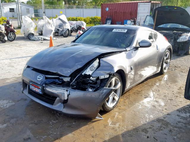 JN1AZ4EH3CM561275 - 2012 NISSAN 370Z BASE GRAY photo 2