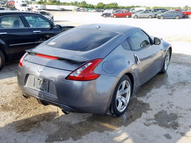 JN1AZ4EH3CM561275 - 2012 NISSAN 370Z BASE GRAY photo 4