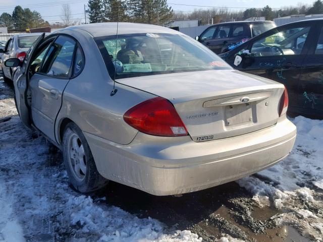 1FAFP55S94G185858 - 2004 FORD TAURUS SES TAN photo 3