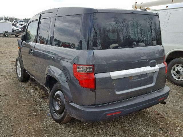 5J6YH2H70BL004022 - 2011 HONDA ELEMENT EX GRAY photo 3