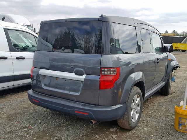 5J6YH2H70BL004022 - 2011 HONDA ELEMENT EX GRAY photo 4