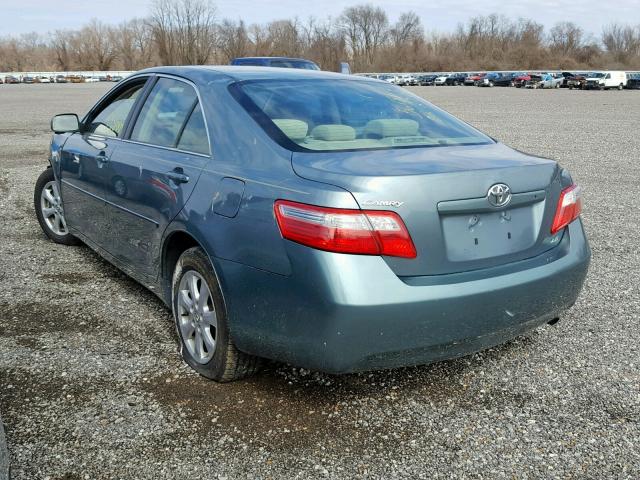 4T1BE46K79U893215 - 2009 TOYOTA CAMRY BASE BLUE photo 3