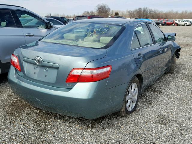 4T1BE46K79U893215 - 2009 TOYOTA CAMRY BASE BLUE photo 4