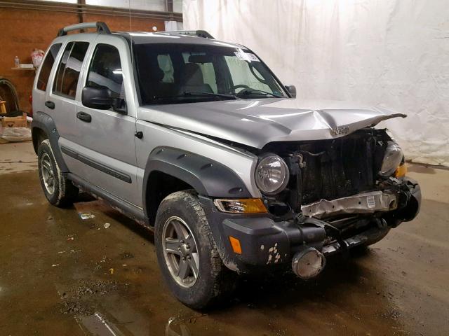 1J4GL38K15W687632 - 2005 JEEP LIBERTY RE SILVER photo 1