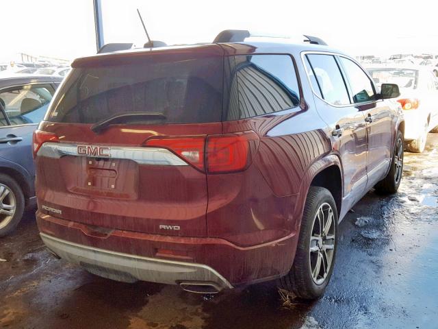 1GKKNXLS2HZ242610 - 2017 GMC ACADIA DEN RED photo 4