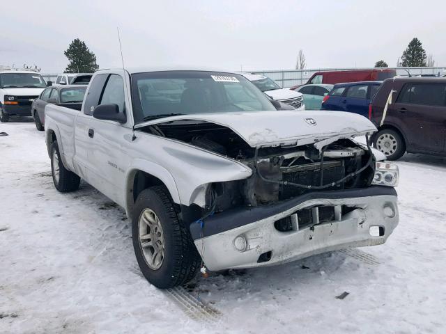 1B7GL32X52S577583 - 2002 DODGE DAKOTA SPO SILVER photo 1