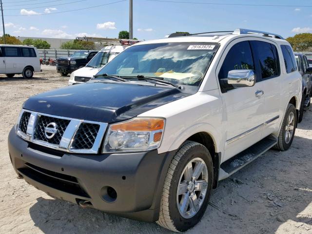 5N1BA0NF3CN602333 - 2012 NISSAN ARMADA SV TWO TONE photo 2