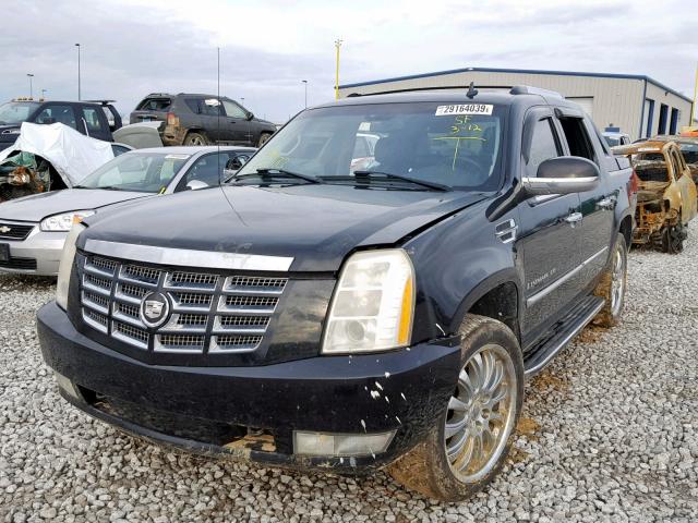 3GYFK62827G199921 - 2007 CADILLAC ESCALADE E BLACK photo 2