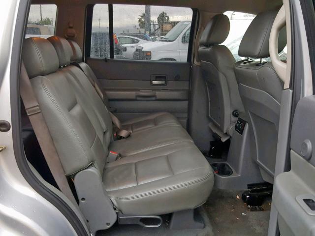 1D4HD48N95F616057 - 2005 DODGE DURANGO SL SILVER photo 6