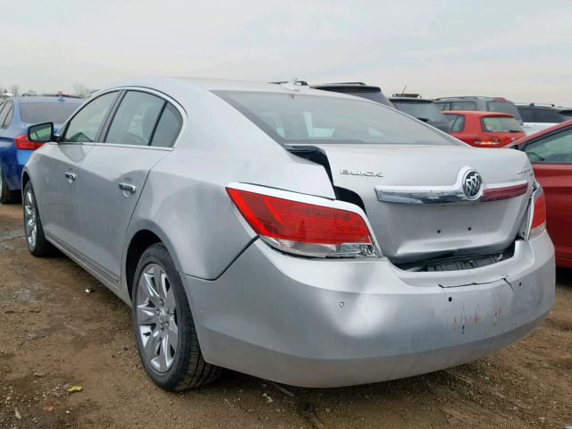 1G4GC5ED2BF208259 - 2011 BUICK LACROSSE C SILVER photo 3