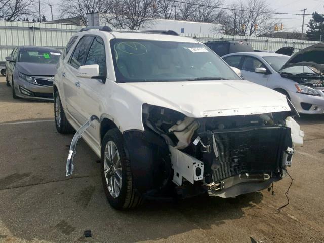 1GKKVTED5BJ251718 - 2011 GMC ACADIA DEN WHITE photo 1