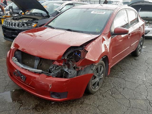 3N1AB61E87L668088 - 2007 NISSAN SENTRA 2.0 RED photo 2