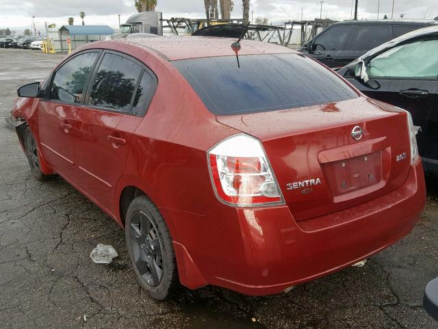 3N1AB61E87L668088 - 2007 NISSAN SENTRA 2.0 RED photo 3