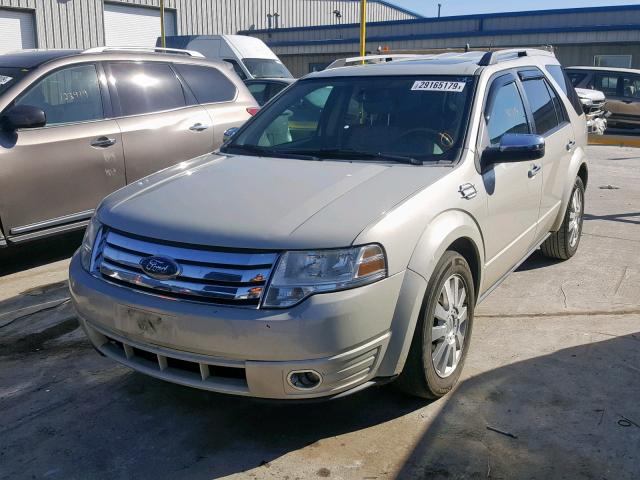 1FMDK03WX8GA06186 - 2008 FORD TAURUS X L WHITE photo 2