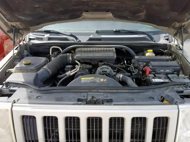 1J8HH48K96C367195 - 2006 JEEP COMMANDER BROWN photo 7